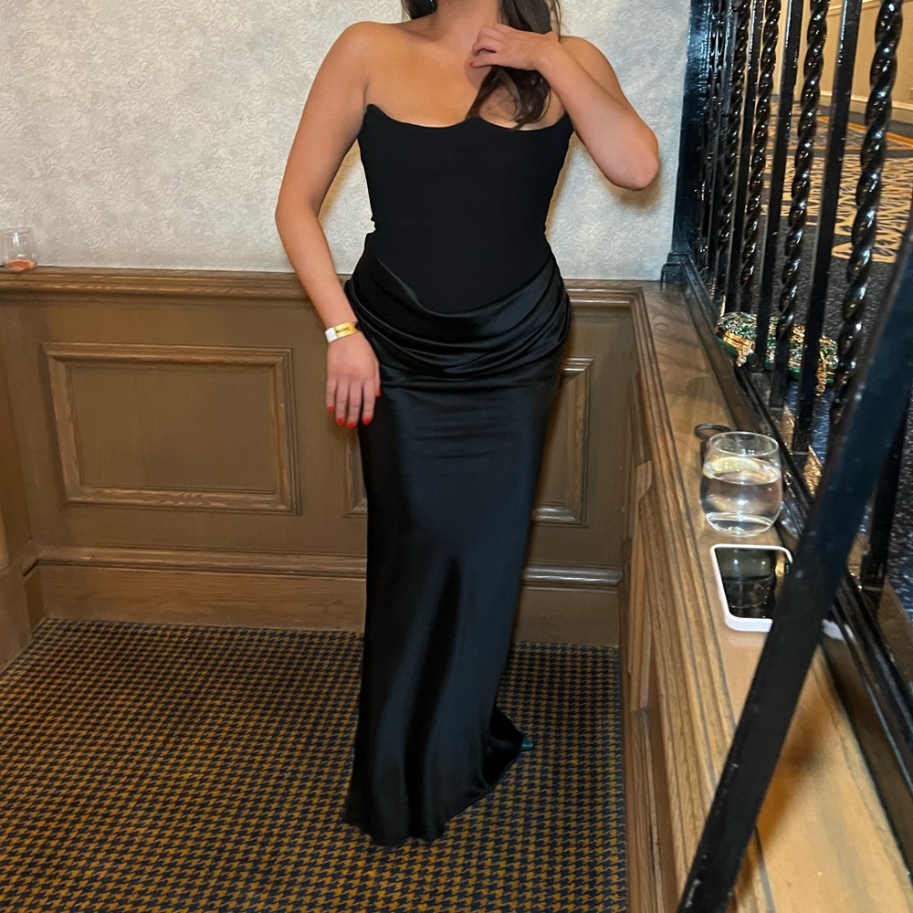 House of CB Black Persephone Gown